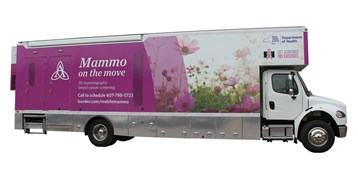 Lourdes  Mobile Mammography Van